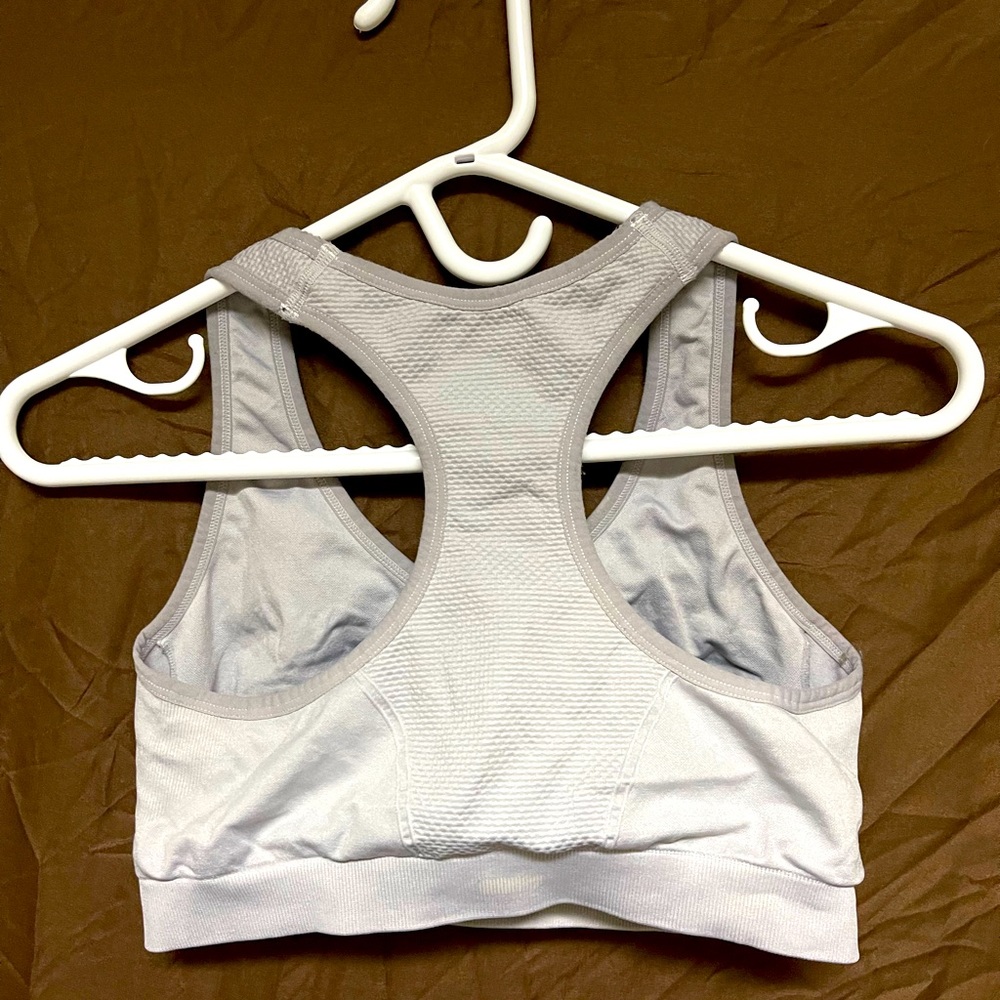 💄2 for 15$💄Athletic Works Off White Sports Bra Size Large Womens US - Picture 4 of 5